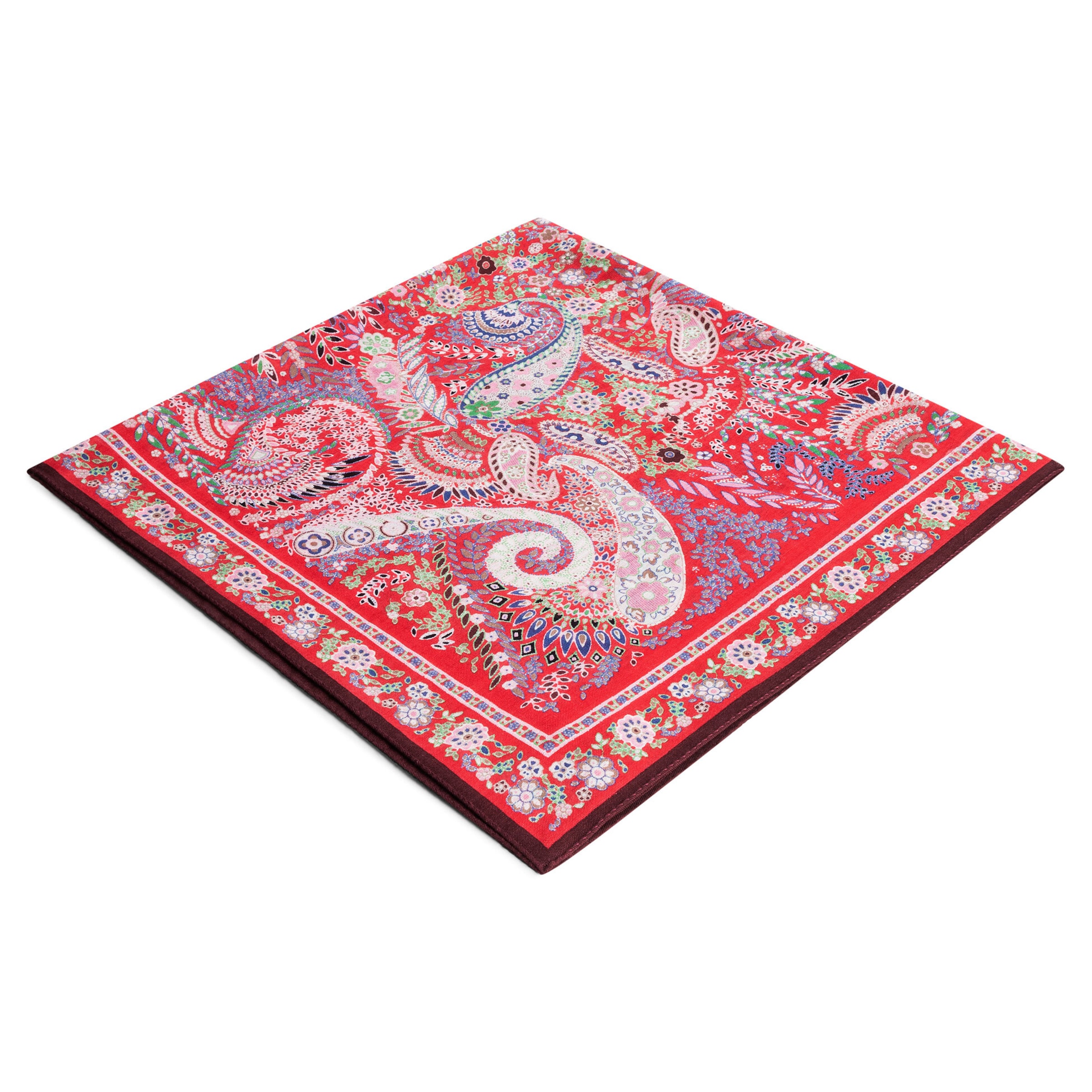 Roeckl Doek 'WOOL FEATHER' in Rood