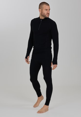 Whistler Regular Workout Pants 'Bosco' in Black: front