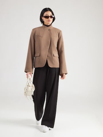 ABOUT YOU Loose fit Trousers 'Corin' in Black