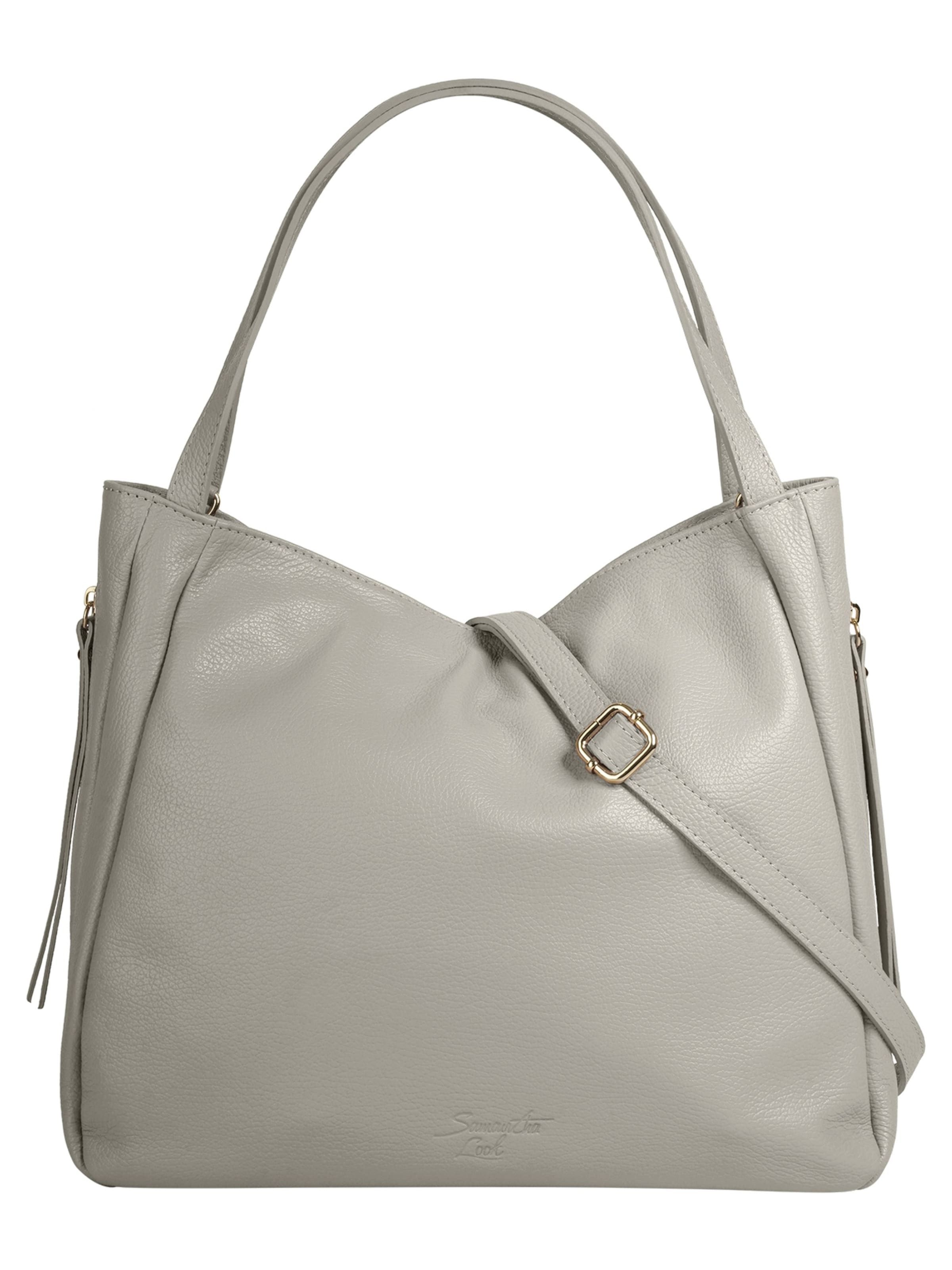 Sac à bandoulière Samantha Look en gris : devant
