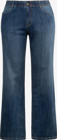Ulla Popken Lużny krój Jeansy w kolorze niebieski: przód
