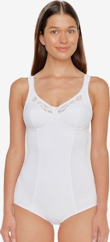 SUSA Corsage 'Classic' in Weiß: Vorderseite