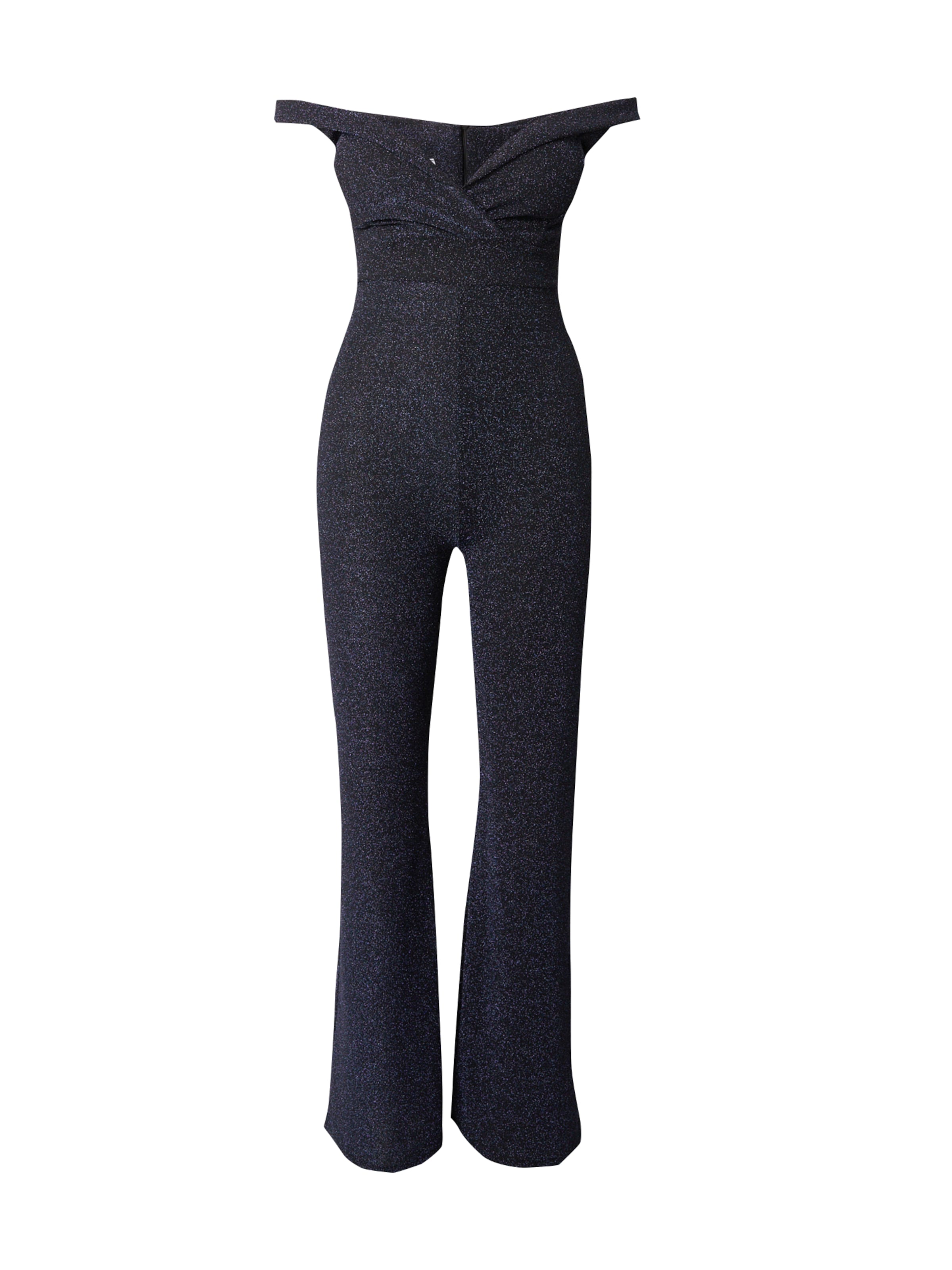 WAL G. Jumpsuit 'FOXTROT' in Blau: Vorderseite