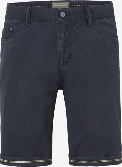 REDPOINT Trousers in Night blue / Brown, Item view