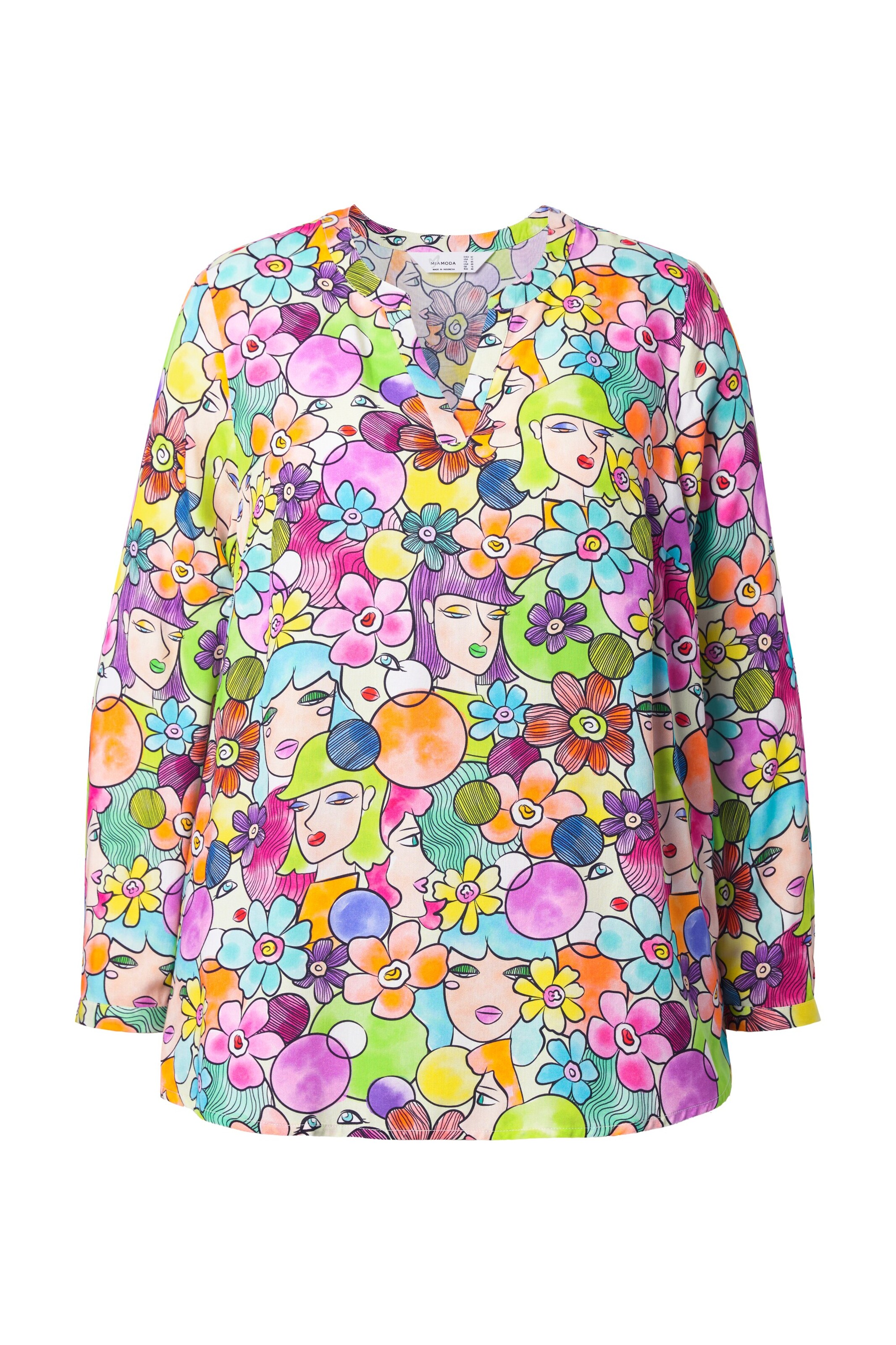 MIAMODA Blouse in Mixed colours: front