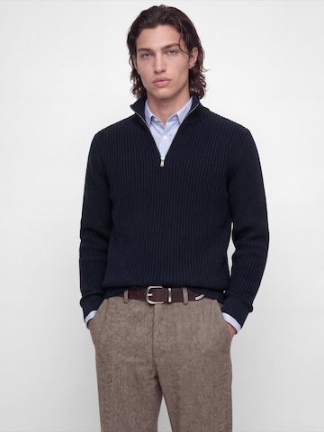 JACK & JONES Sweater 'JJSAGE' in Blue: front