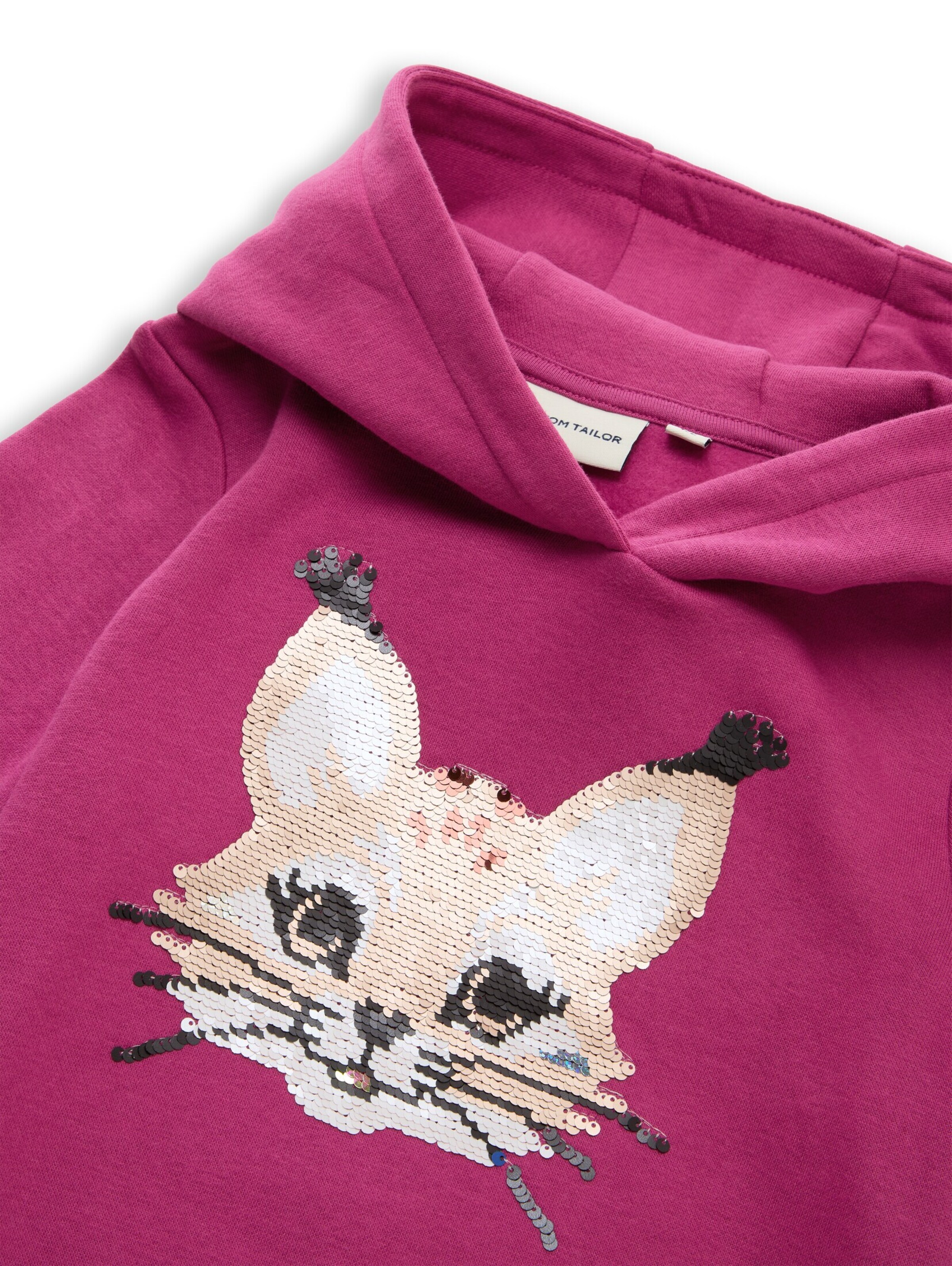 Sweat-shirt TOM TAILOR en rose