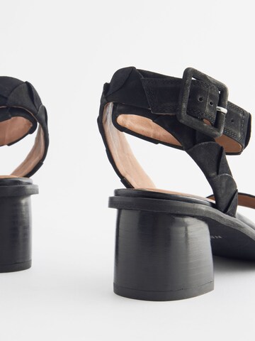 Next Sandalen met riem 'Forever' in Zwart