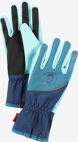 TROLLKIDS Sports gloves 'Trolltunga' in Green: front