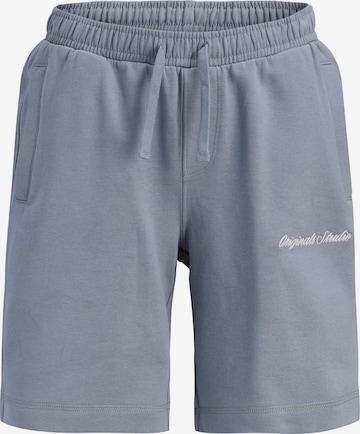 Pantalon Jack & Jones Junior en bleu : devant