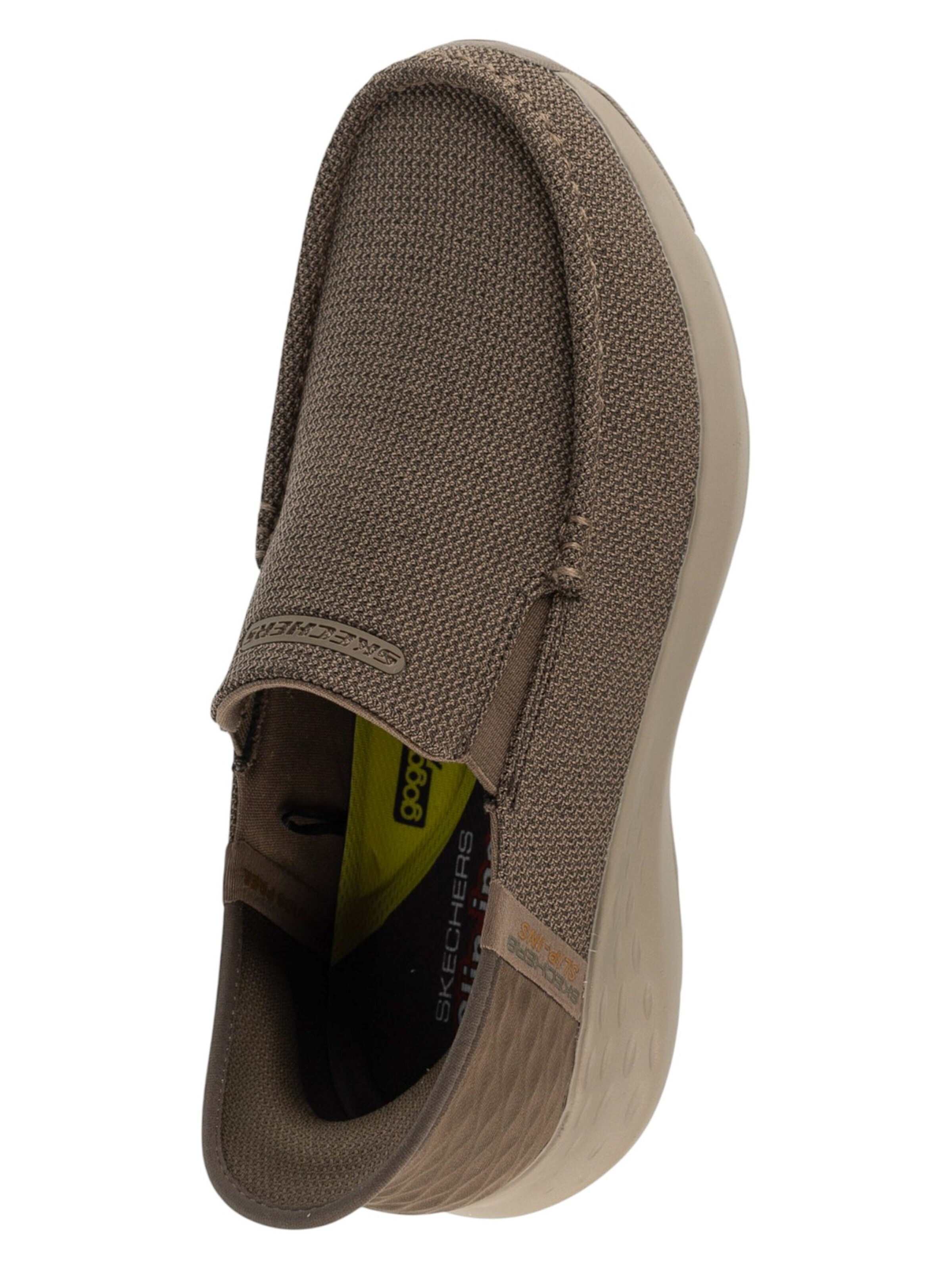 SKECHERS Sportlicher Schnürschuh 'Slip-Ins Parson - Ralven'‌‌‌‌‌‌ in Beige