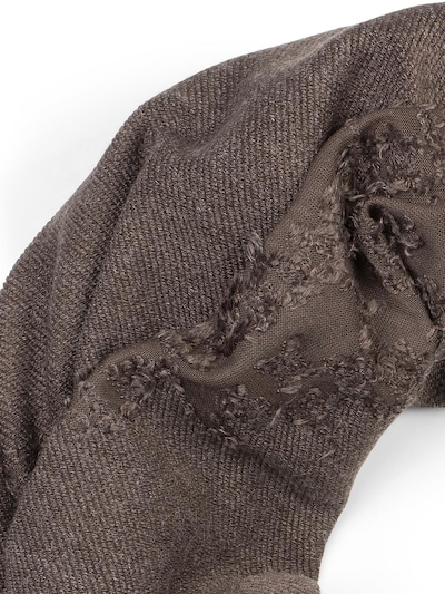 styleBREAKER Schlauchschal 'Loop Schal Destroyed Look'‌‌‌ in One Size in braun, Produktansicht