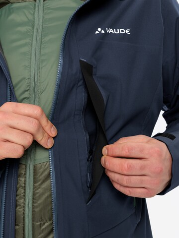 VAUDE Outdoorjas 'Monviso' in Blauw