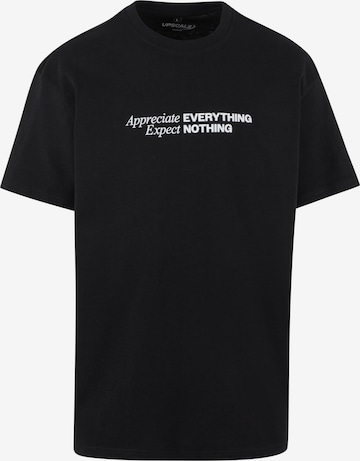 MT Upscale Shirt 'Appreciate Expect' in Black: front