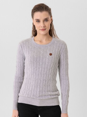 Williot Sweater 'Fuerteventura' in Grey: front