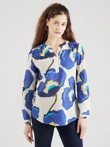 SEIDENSTICKER Blouse in Blauw: voorkant