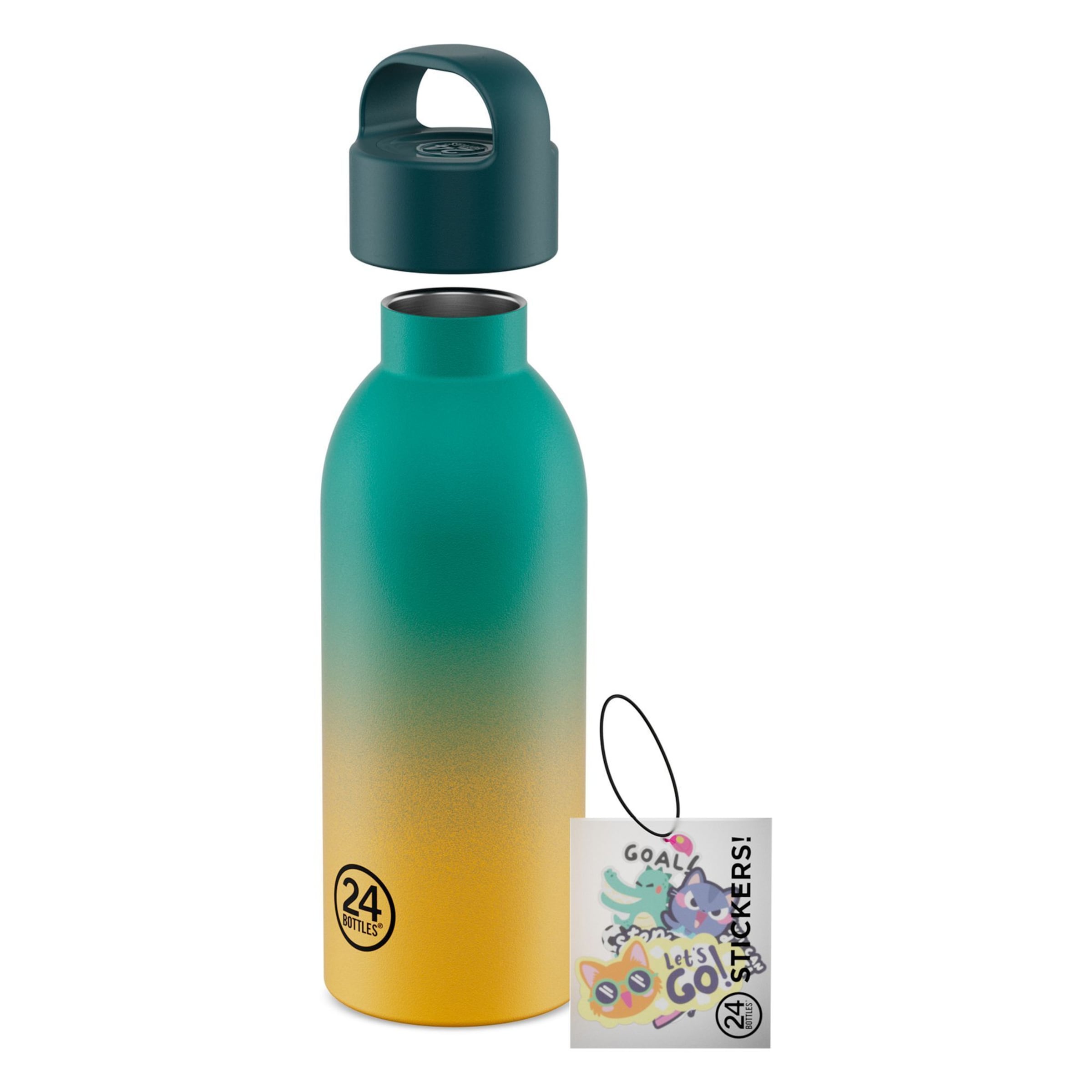 24Bottles Trinkflasche in Gelb
