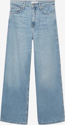 MANGOWide Leg/ Široke nogavice Traperice 'DAPHNE' - plava boja: prednji dio