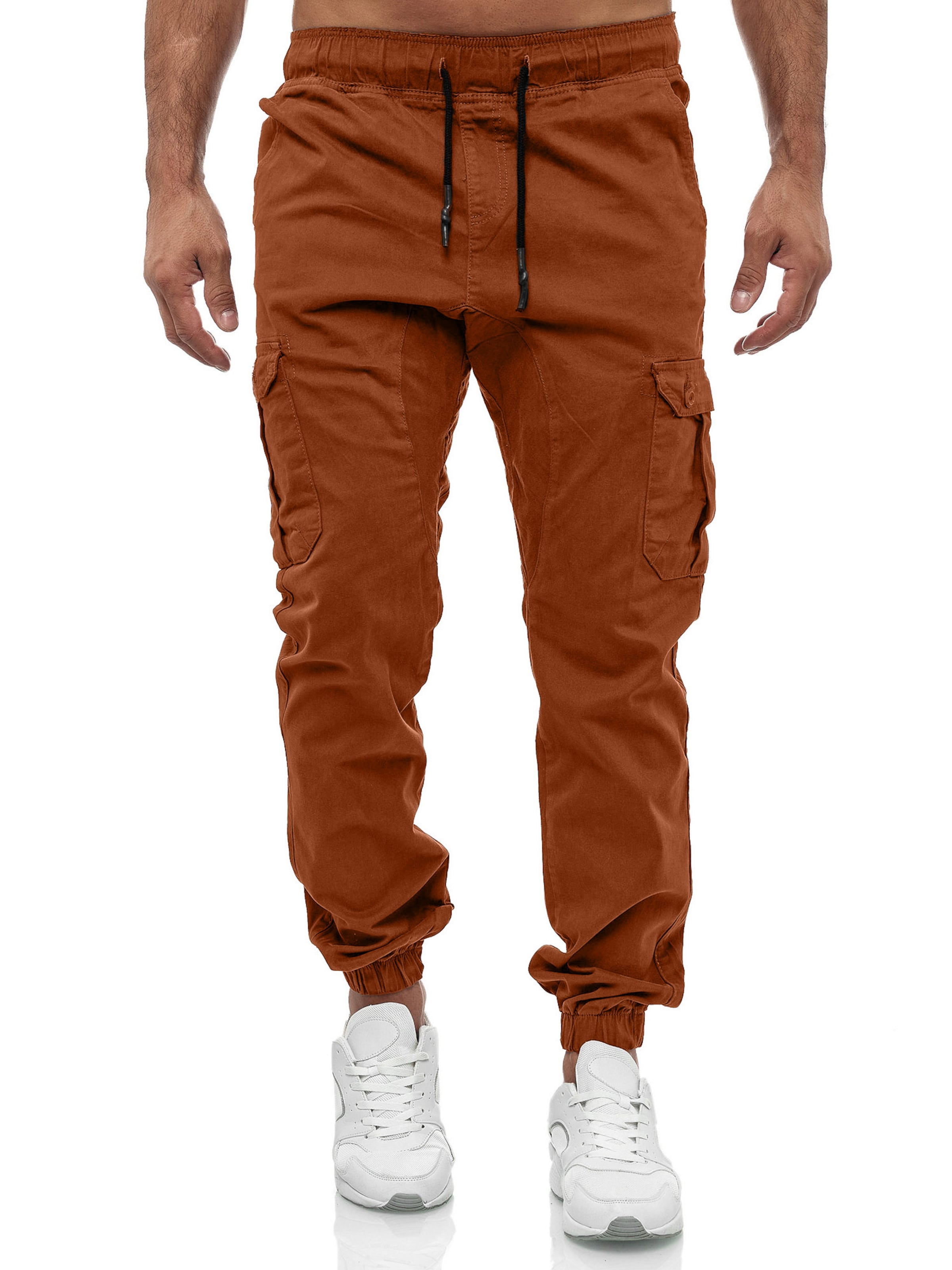 Tazzio Regular Cargohose '16610' in Beige: Vorderseite