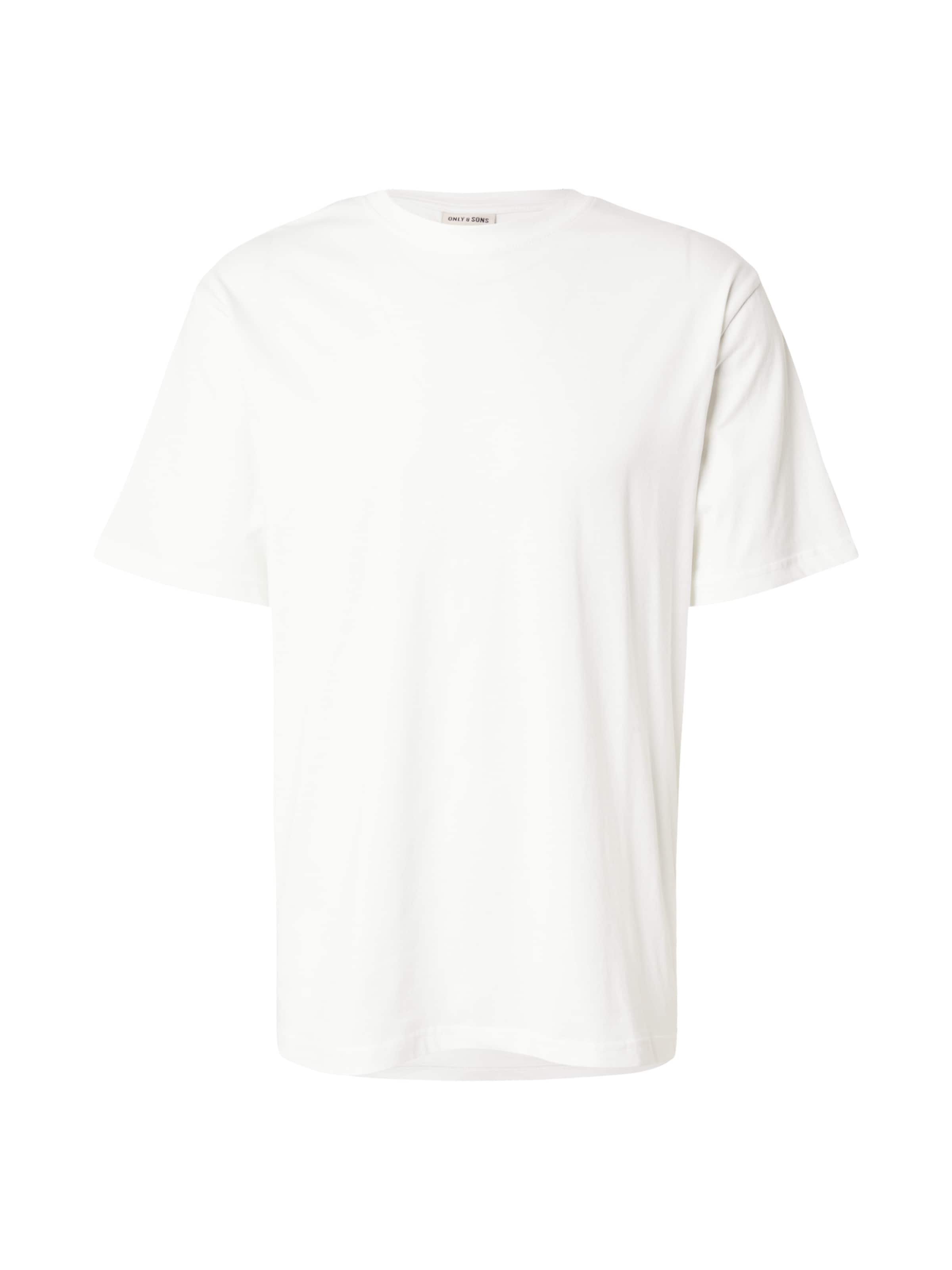T-Shirt 'ONSMATTEO' Only & Sons en blanc : devant