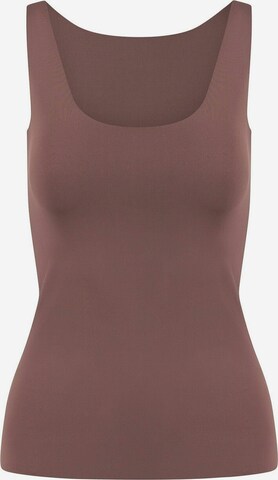Coster Copenhagen Top ' CC Heart VIDA ' in Lila: voorkant