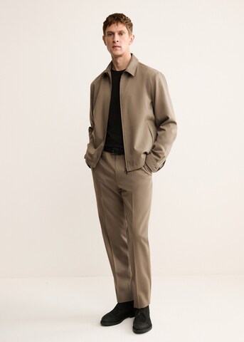 MANGO MAN Between-Season Jacket 'Ferrara' in Brown