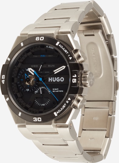 HUGO Red Montre à affichage analogique 'Wild' en bleu / noir / argent / blanc, Vue avec produit