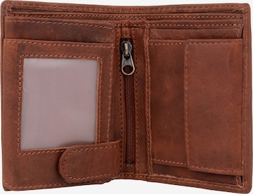 GREENBURRY Wallet 'Oily' in Brown