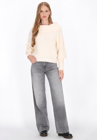 DreiMaster Vintage Свитер в Белый