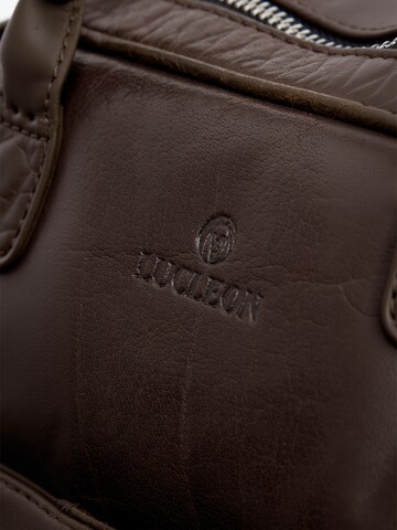 Lucleon Laptoptas ' Montreal ' in Bruin: voorkant
