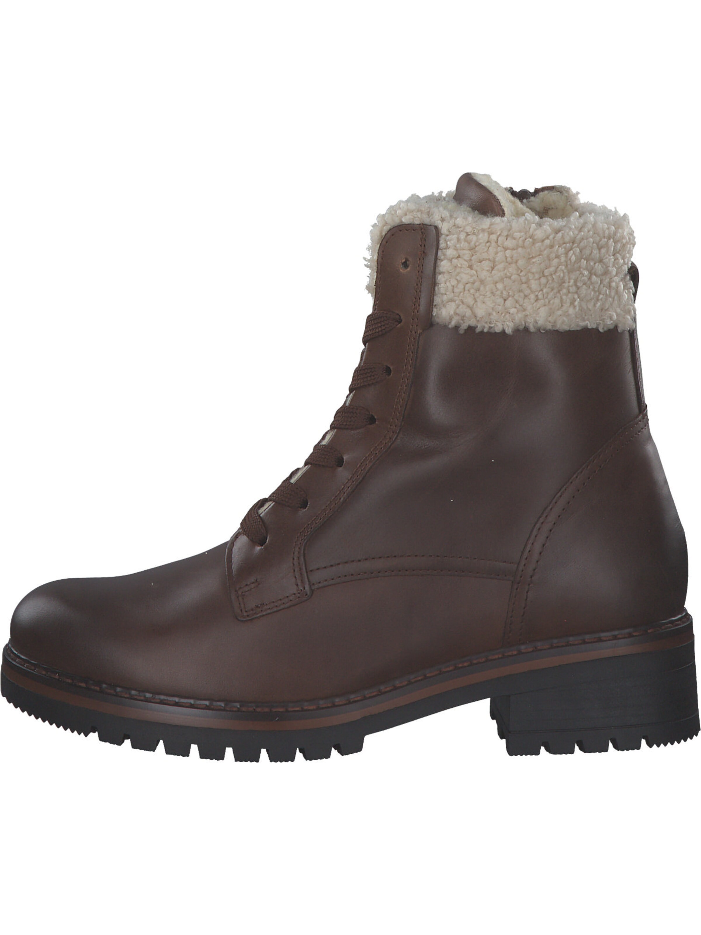 GABOR Schnürstiefelette in Braun