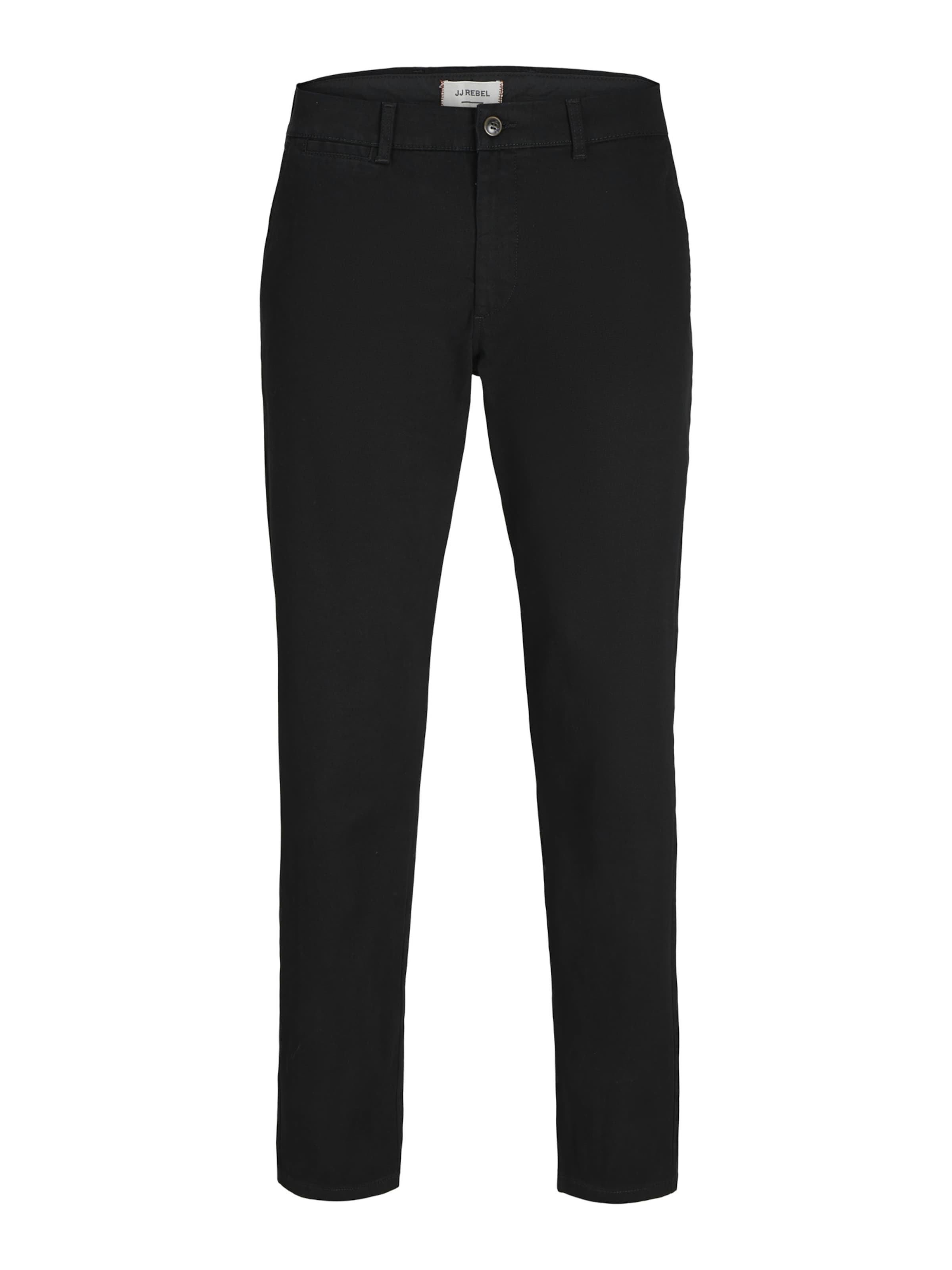 Loosefit Pantalon chino 'JREBKENNI' JJ Rebel en noir : devant