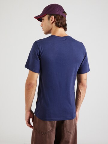 Tricou 'Old Skool' de la G-STAR pe albastru: spate