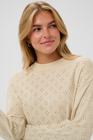Pull-over 'OlineSZ' SAINT TROPEZ en beige