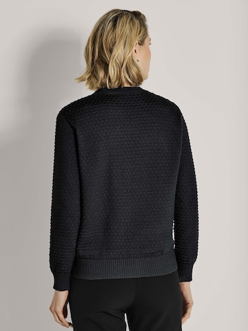 MADELEINE Gebreid vest in Zwart