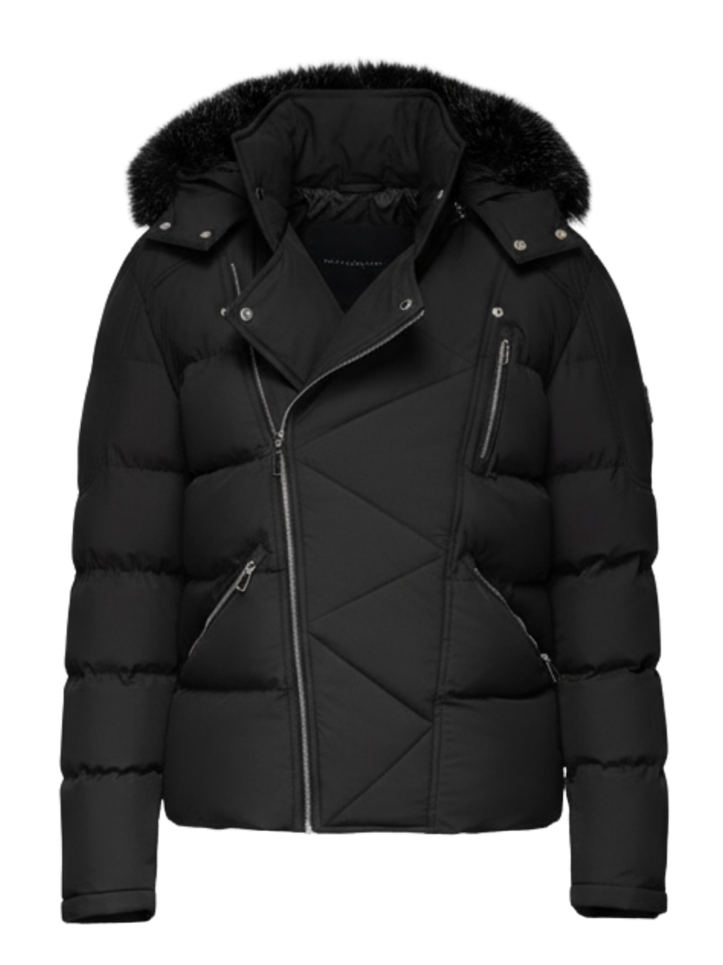 Ombre - Chaqueta de invierno en negro: frente
