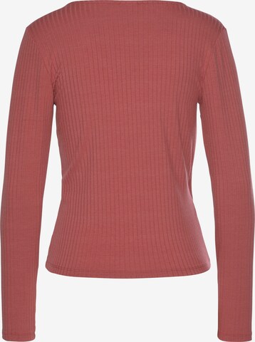 LASCANA Shirt in Rood