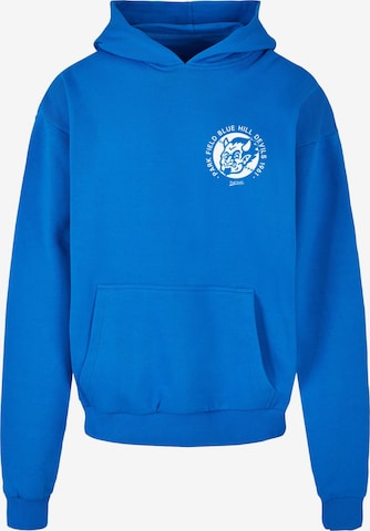 Merchcode Sweatshirt 'Park Fields - Blue Devils' in Blauw: voorkant