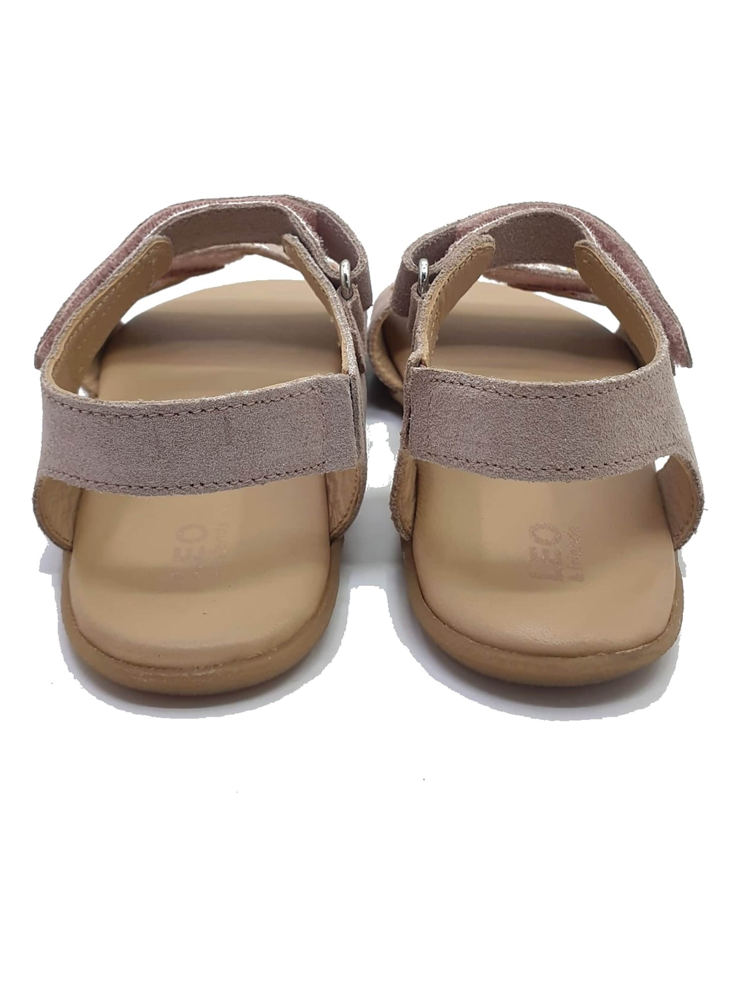 LIO&Friends Sandal 'LIO&friends - Kindersandale - Mädchen - Barfußsandale - rosa' i rosa