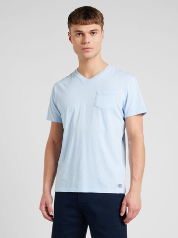 T-Shirt CAMP DAVID en bleu : devant