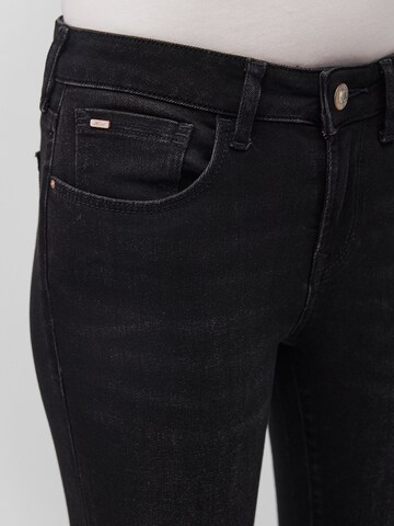 Mavi Slimfit Jeans 'Ada' in Schwarz