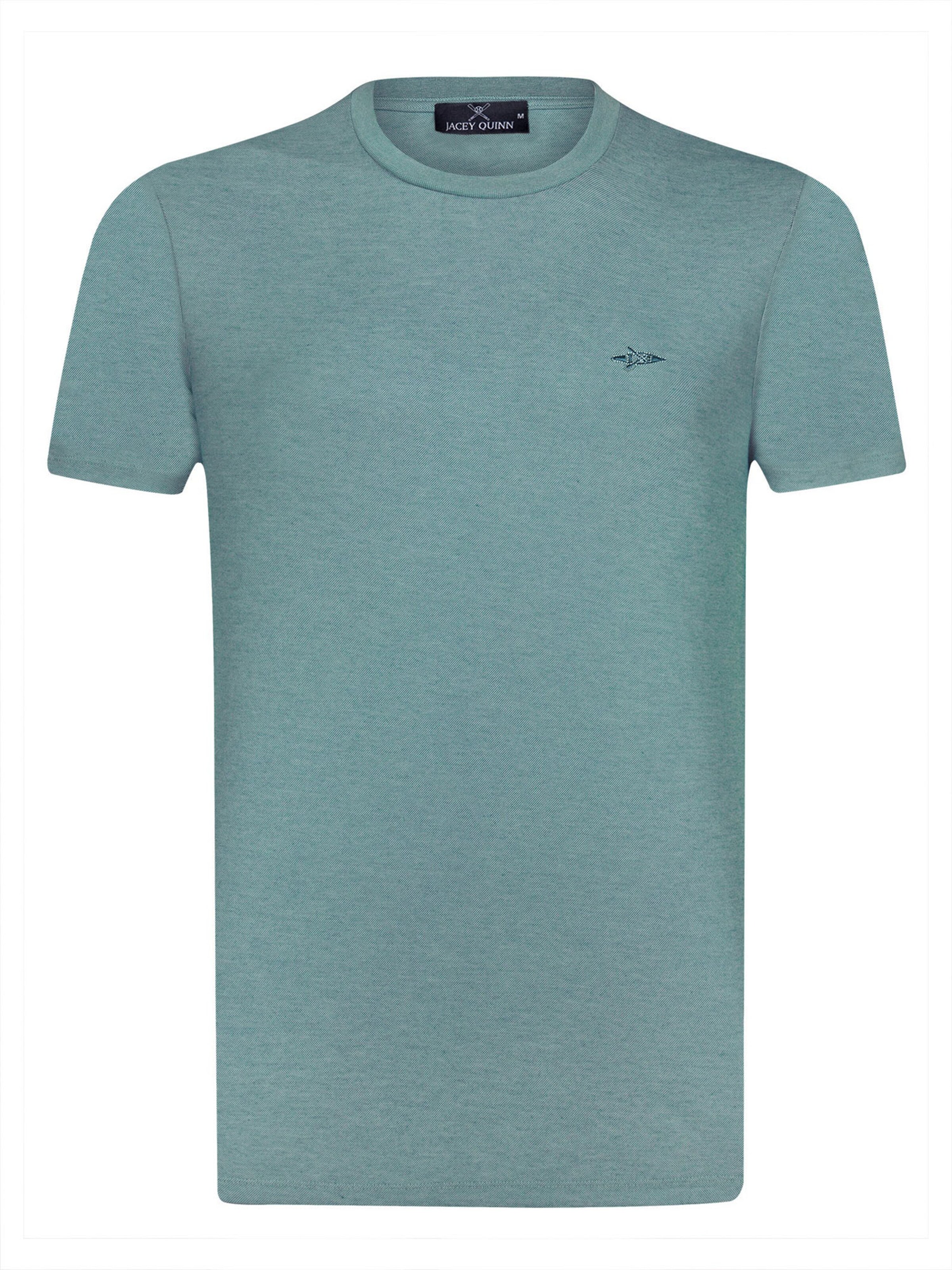 T-Shirt Jacey Quinn en vert : devant