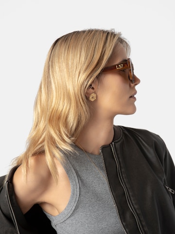 L37 HANDMADE SHOES Solbriller 'JOTA' i brun