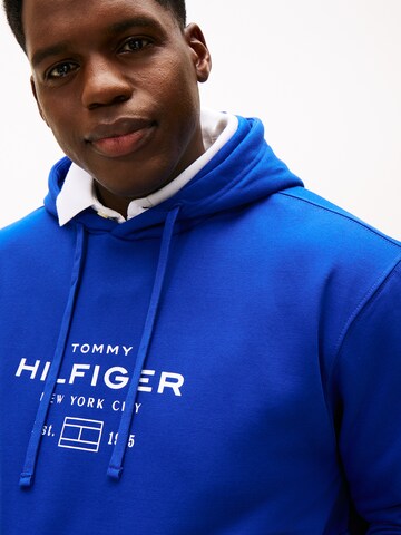 Tommy Hilfiger Big & Tall Mikina – modrá