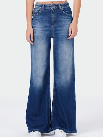 M.O.D MIRACLE OF DENIM Bő szár Farmer - kék