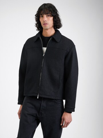 JACK & JONES Between-Season Jacket 'RAPHAEL' in Black: front