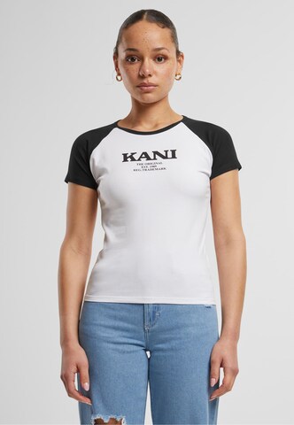 Karl Kani Shirt in Wit: voorkant