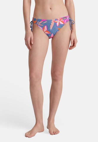BECO the world of aquasports Bikinibroek 'Tropical Flowers' in Blauw