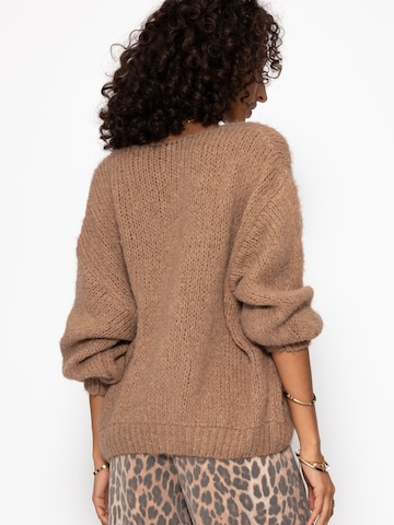 SASSYCLASSY Oversizepullover in Braun