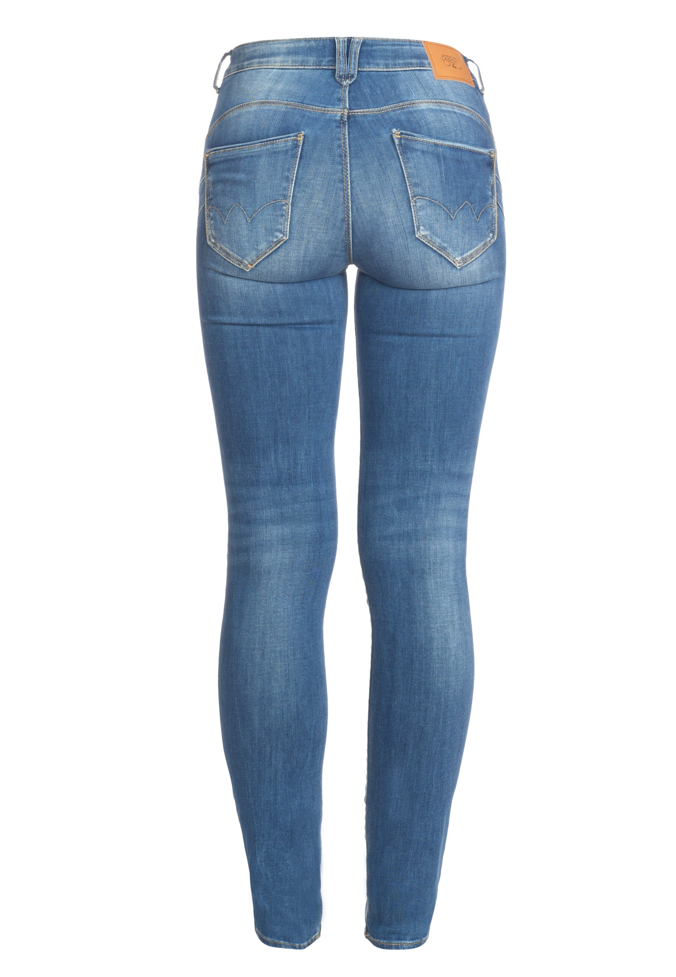 Le Temps Des Cerises Slimfit Jeans 'Pulphigh' in Blau